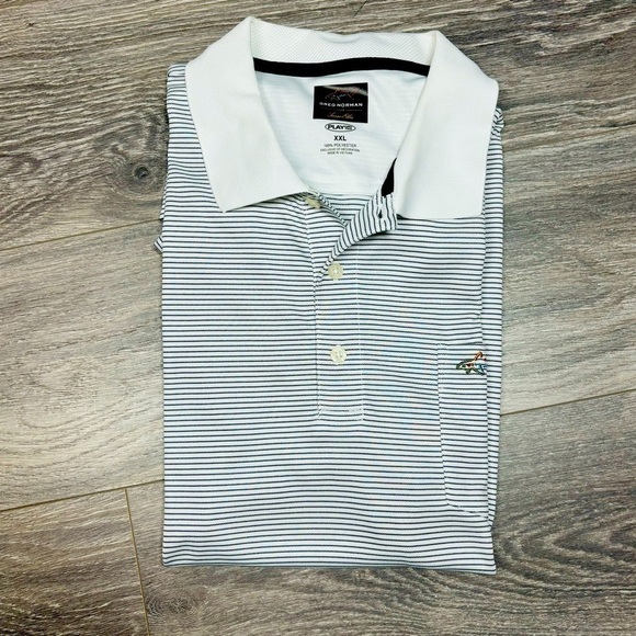 Greg Norman‎ for Tasso Ella Play Dry Golf Polo XXL 233 - Picture 1 of 8